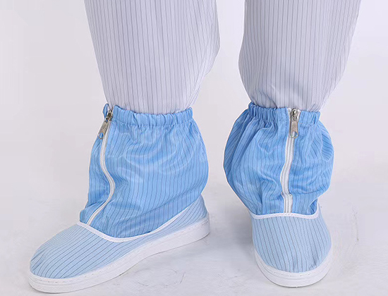 蓝色条纹短筒靴.JPG